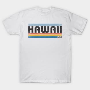 80s Retro Vintage Hawaii USA T-Shirt